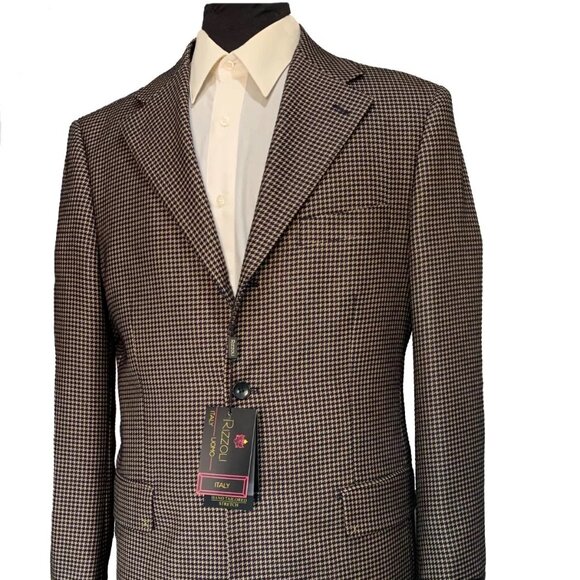 Rizzoli Italian Sports Jacket - Super 140S Wool Touch - 40R 40L
